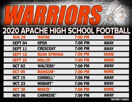 2020 FB Schedule